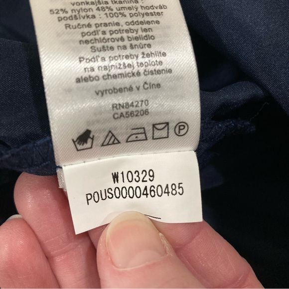 David’s Bridal navy lace gown size 4 - Picture 13 of 15